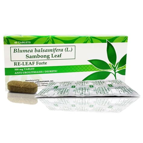 sambong capsule dosage